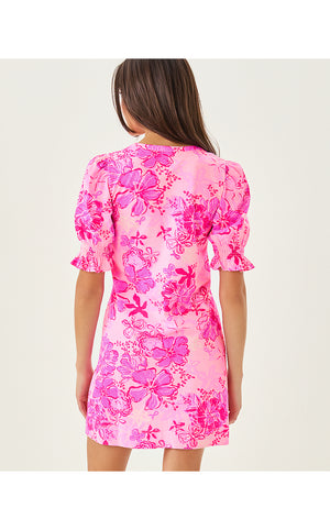 Delsie Dress - Parigi Pink Supporting Squad
