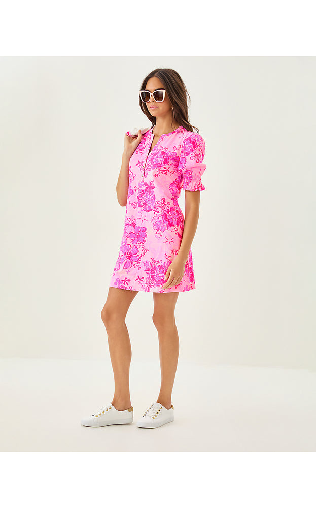 Delsie Dress - Parigi Pink Supporting Squad