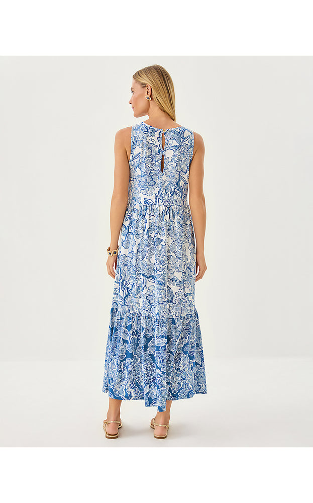 Hayleigh Midi Dress - Starlight Navy Unforgettable