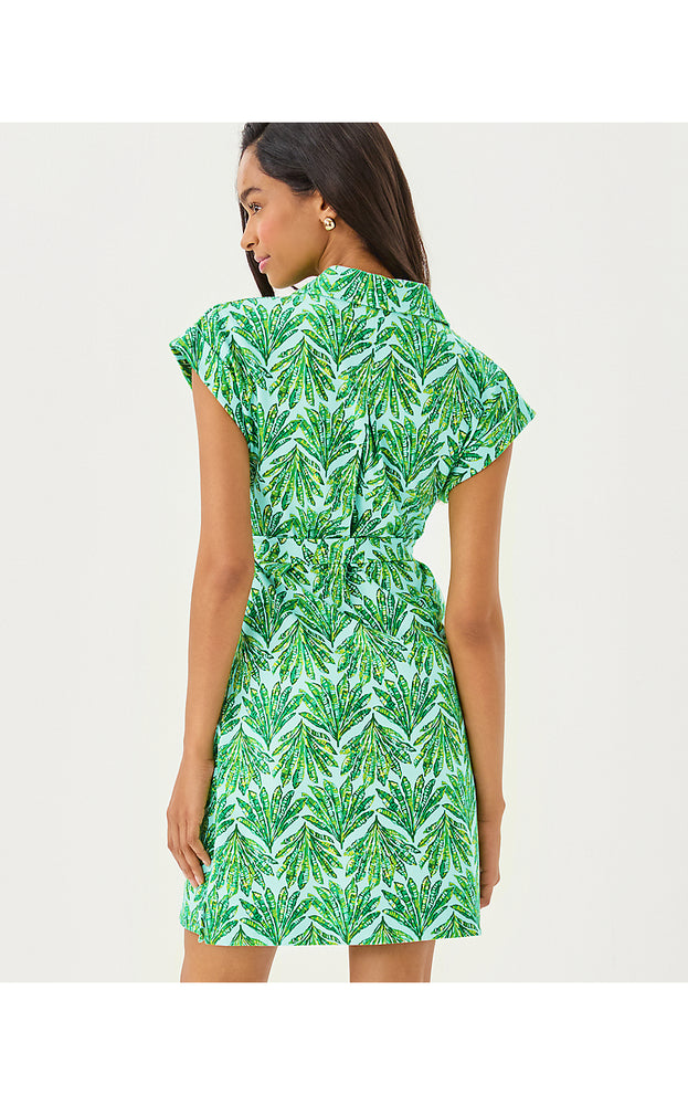 Emersyn Dress - Kitts Green Crossgrain Shady Babe