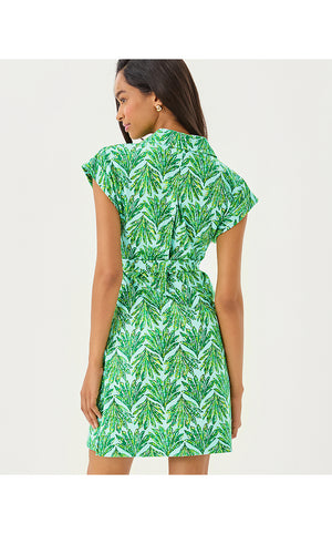 Emersyn Dress - Kitts Green Crossgrain Shady Babe