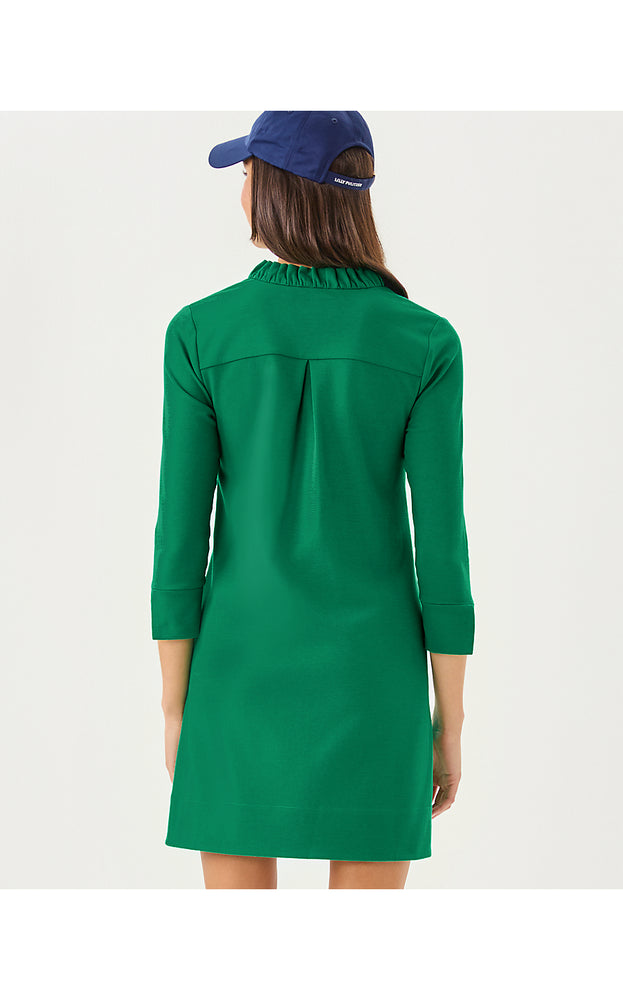 Knightley Dress - Fiddle Leaf Green