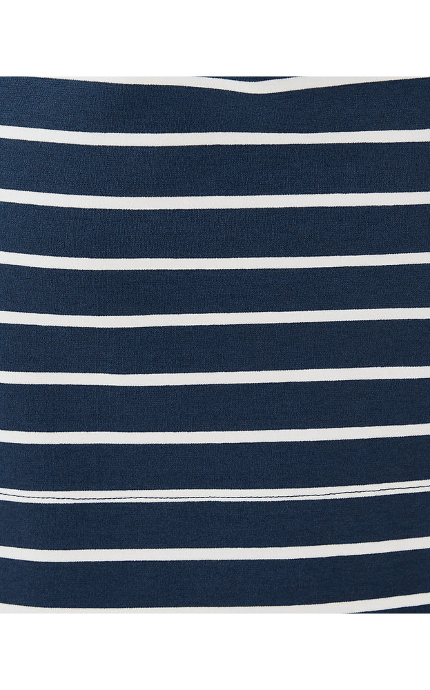 Knightley Dress - Low Tide Navy  Heritage Stripe