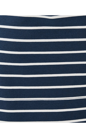 Knightley Dress - Low Tide Navy  Heritage Stripe