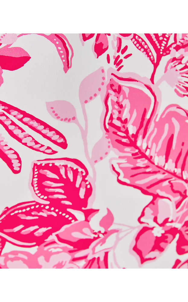 Lilly x Saint James Garde Cote MC Top - Rose Soleil Allover