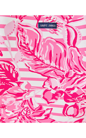 Lilly x Saint James Simone Shift Dress - Rose Soleil Allover
