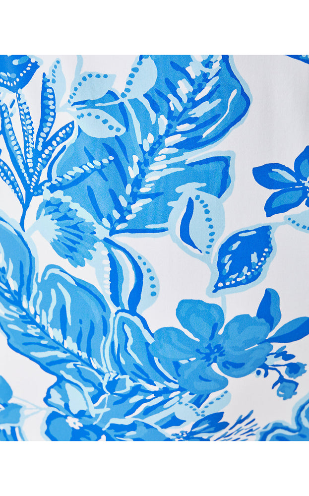 Lilly x Saint James Maxine Maxi Dress - Azure Soleil