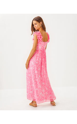 Amber Maxi Dress - Rousseau Pink - Tulip To Tango