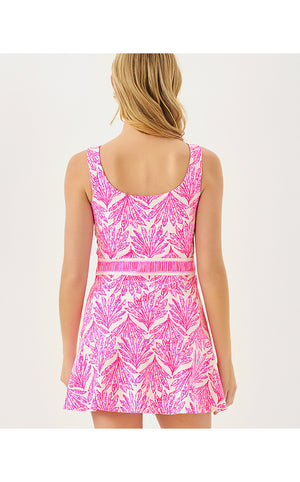 UPF 50+ Luxletic Fresh Squeeze Active Dress - Pink Bliss Shady Babe