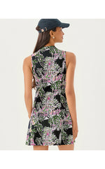 UPF 50+ Luxletic Enna Active Dress - Onyx PB Anniversary Toile