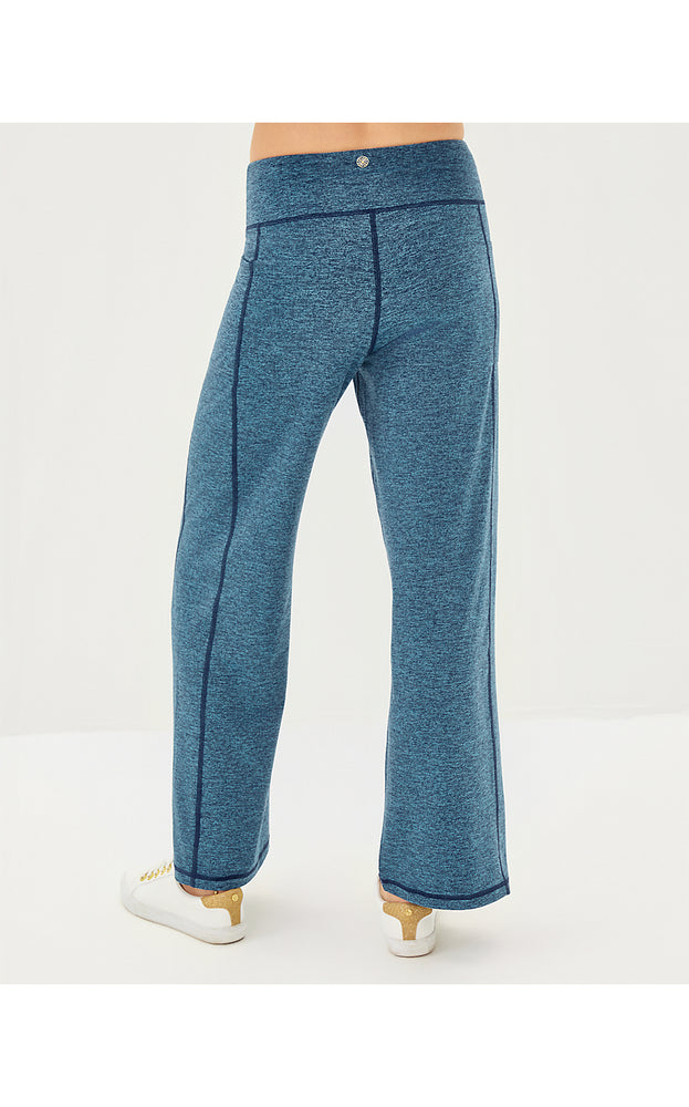 UPF 50+ 30.5" Galia High Rise Pant - Low Tide Navy X Tangier Teal