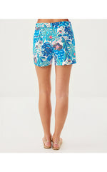 5" Gretchen High Rise Short - Breezy Aqua Best Fronds Forever