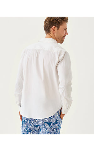 Men's Stuff Addison Shirt - Resort White