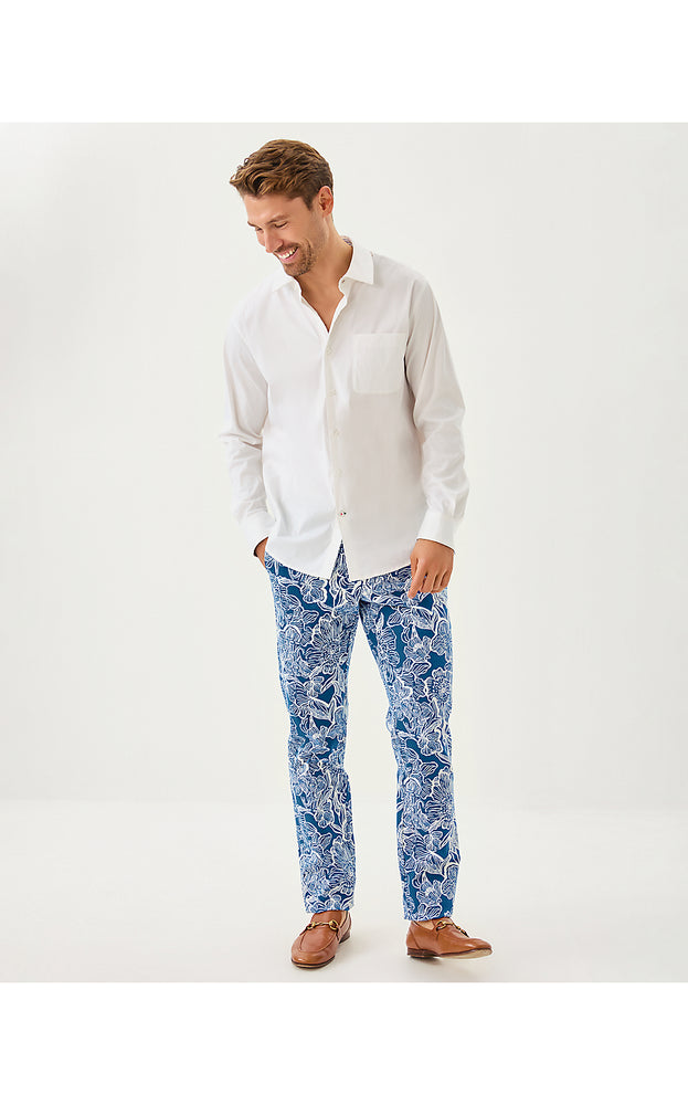 Mens Stuff Addison Shirt - Resort White
