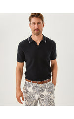 Men's Stuff Devonn Polo Sweater - Noir