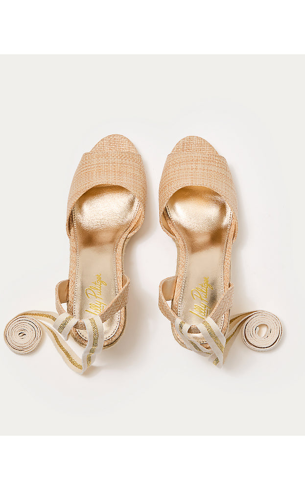 Paley Espadrille Wedge - Natural