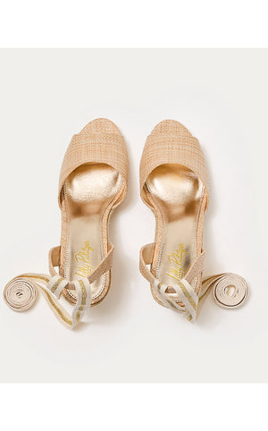 Paley Espadrille Wedge - Natural