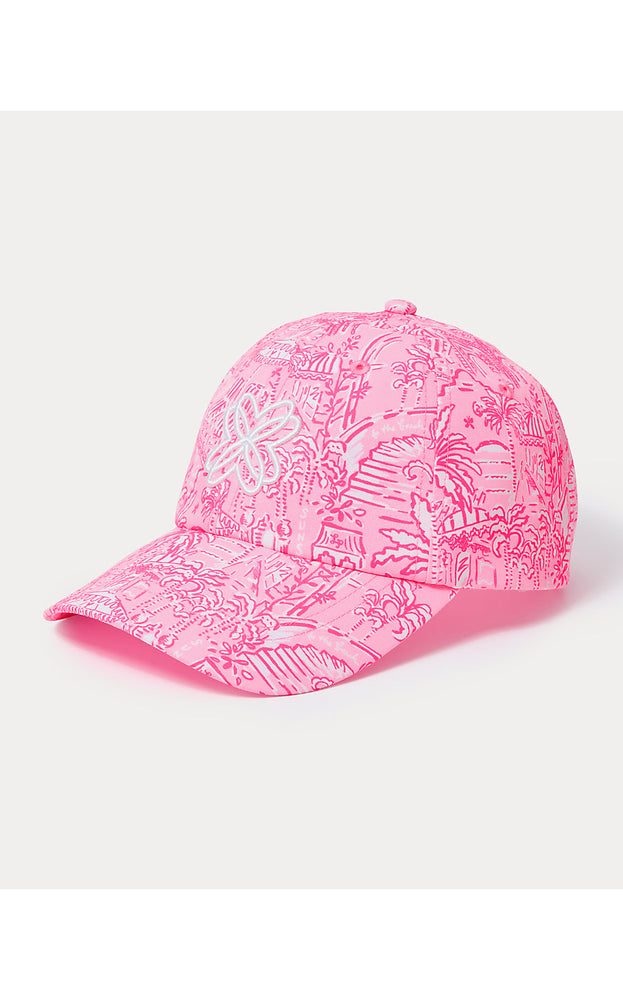 Logo Run Around Hat - Conch Shell Pink Penny's Playground