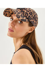 Logo Run Around Hat - Multi Leopard Faille