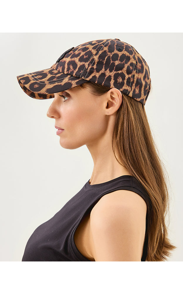 Logo Run Around Hat - Multi Leopard Faille