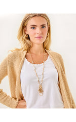 Sunbathers Bliss Necklace - Gold Metallic