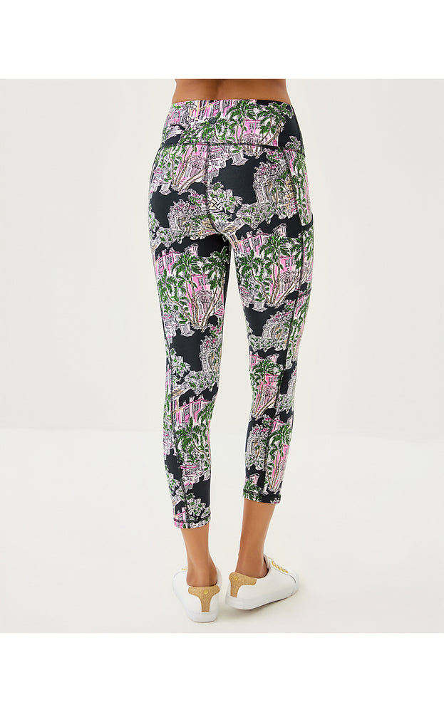UPF 50+ Luxletic 24" Weekender High Rise Midi Legging - Onyx PB Anniversary Toile