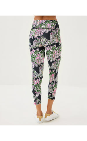 UPF 50+ Luxletic 24" Weekender High Rise Midi Legging - Onyx PB Anniversary Toile