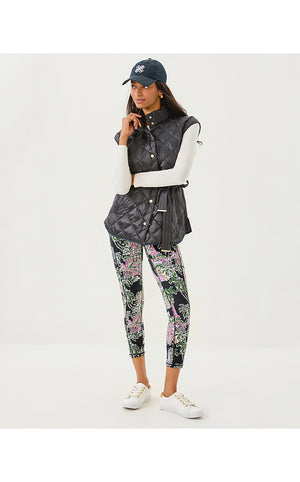 UPF 50+ Luxletic 24" Weekender High Rise Midi Legging - Onyx PB Anniversary Toile