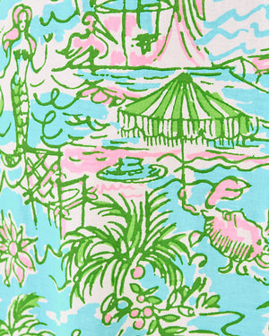Kyleigh Maxi Dress - Fresh Water Blue Sunbathers Bliss