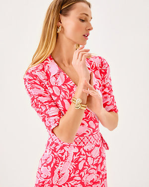 Ibby Skirted Romper - Cane Coral Crab Collab Engineered Romper