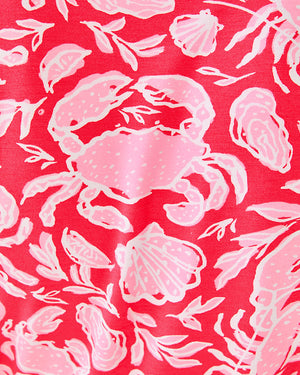 Ibby Skirted Romper - Cane Coral Crab Collab Engineered Romper