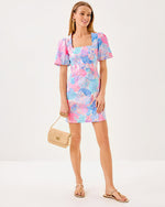 Kalinara Sleeved Romper - Multi Roar of the Seas