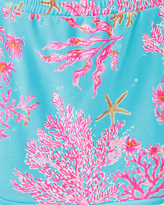 Florie Skort - Multi Royal Coral