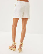 5" Dewey Linen Short - Resort White