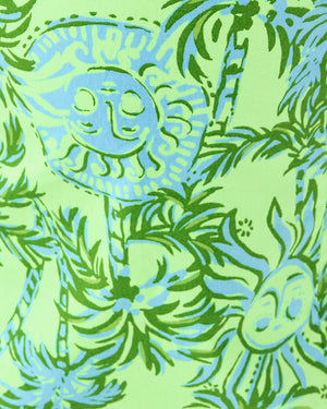 Girls Mini Shelli Dress - Cool Mint Catchin Rays