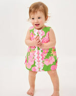 Baby Lilly Shift Dress - Multi Seaside Garden Overprint
