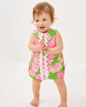 Baby Lilly Shift Dress - Multi Seaside Garden Overprint