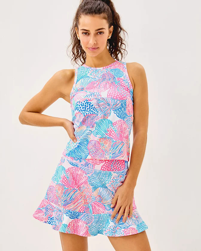 UPF 50+ Luxletic Zadora High Rise Skort - Multi Roar Of The Seas