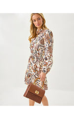 Maura Wicker Top Handle Bag - Brown