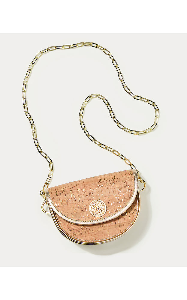 Camille Cork Belt Bag - Natural