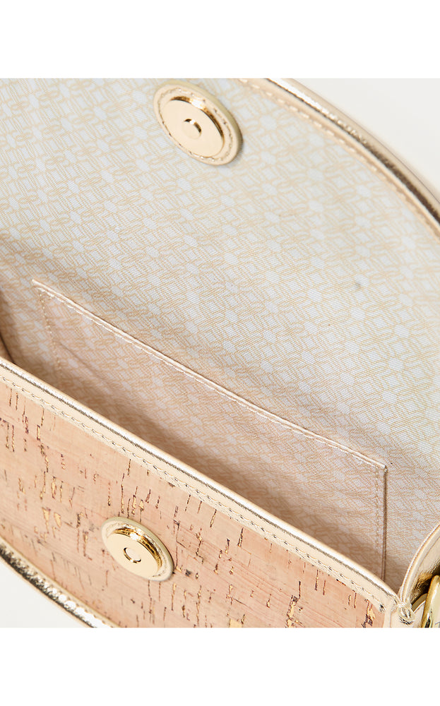 Camille Cork Belt Bag - Natural