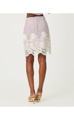Bettany Boucle Skirt - Pink Bliss Blushing Boucle