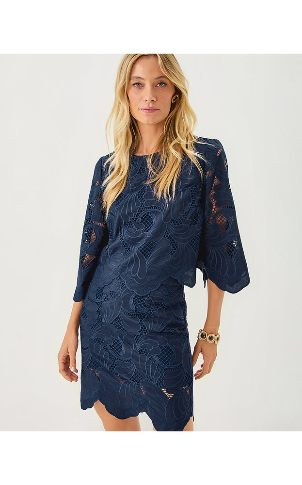 Debra Lace Skirt - Low Tide Sway With Me Scalloped Lace