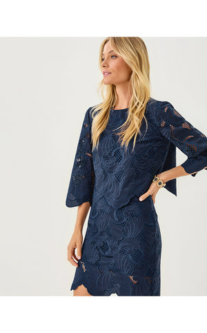 Debra Lace Skirt - Low Tide Sway With Me Scalloped Lace