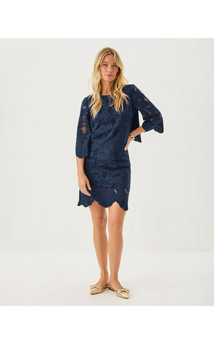 Debra Lace Skirt - Low Tide Sway With Me Scalloped Lace