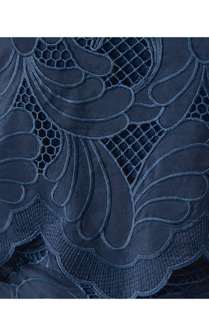 Debra Lace Skirt - Low Tide Sway With Me Scalloped Lace