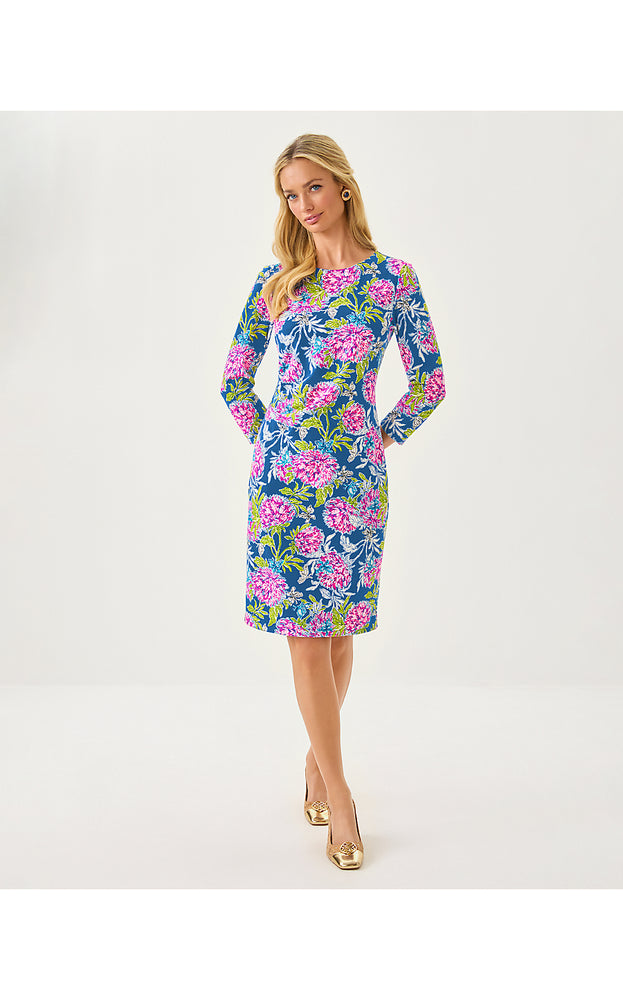Kyrie 3/4 Sleeve Dress - Multi Dahlia Licious