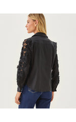 The Lace Lilly Shirt - Noir