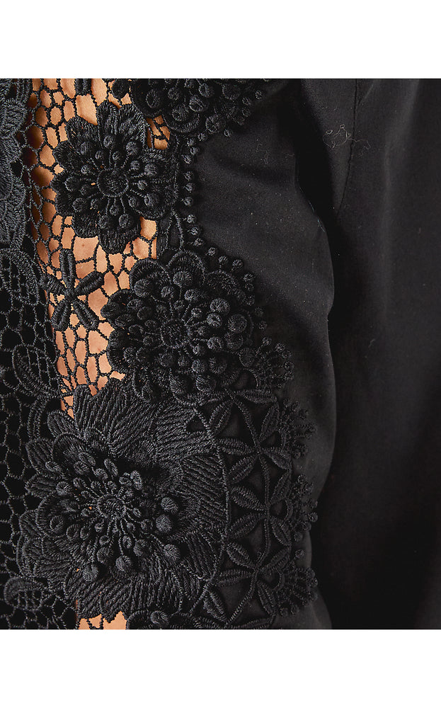 The Lace Lilly Shirt - Noir