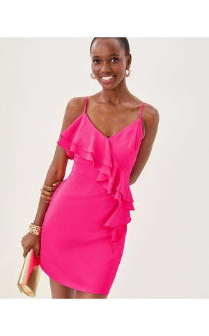 Delila Dress - Parigi Pink
